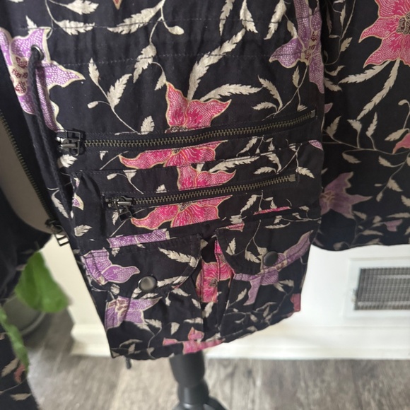 $1,650 ISABEL MARANT GALDINO FLOWER PRINT Jacket 36 / S - Picture 9 of 12